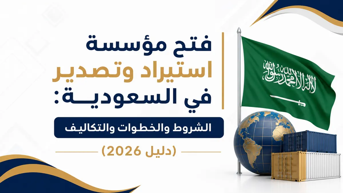 فتح مؤسسة استيراد وتصدير في السعودية | Opening an Import-Export Establishment in Saudi Arabia